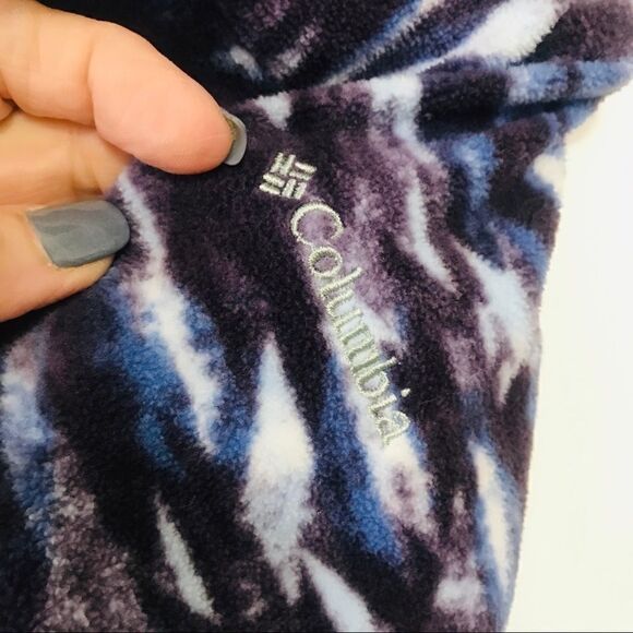 Columbia Purple 3/4 Zipper Fleece-XS‎ - Picture 5 of 11